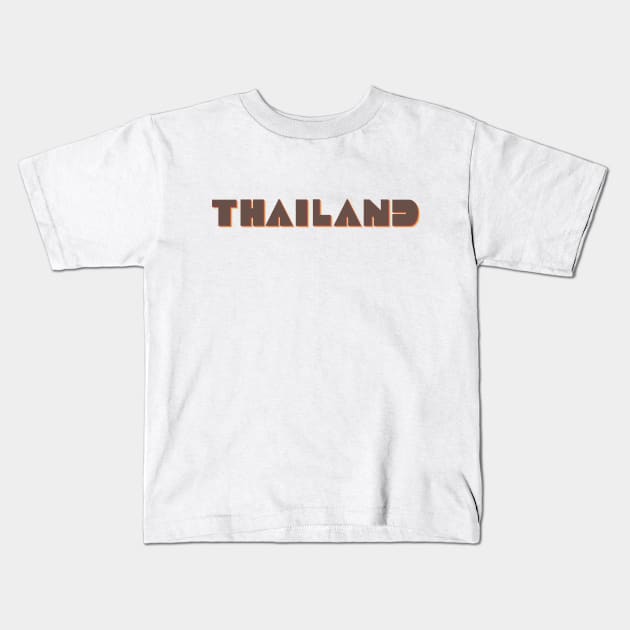 Thailand! Kids T-Shirt by MysticTimeline